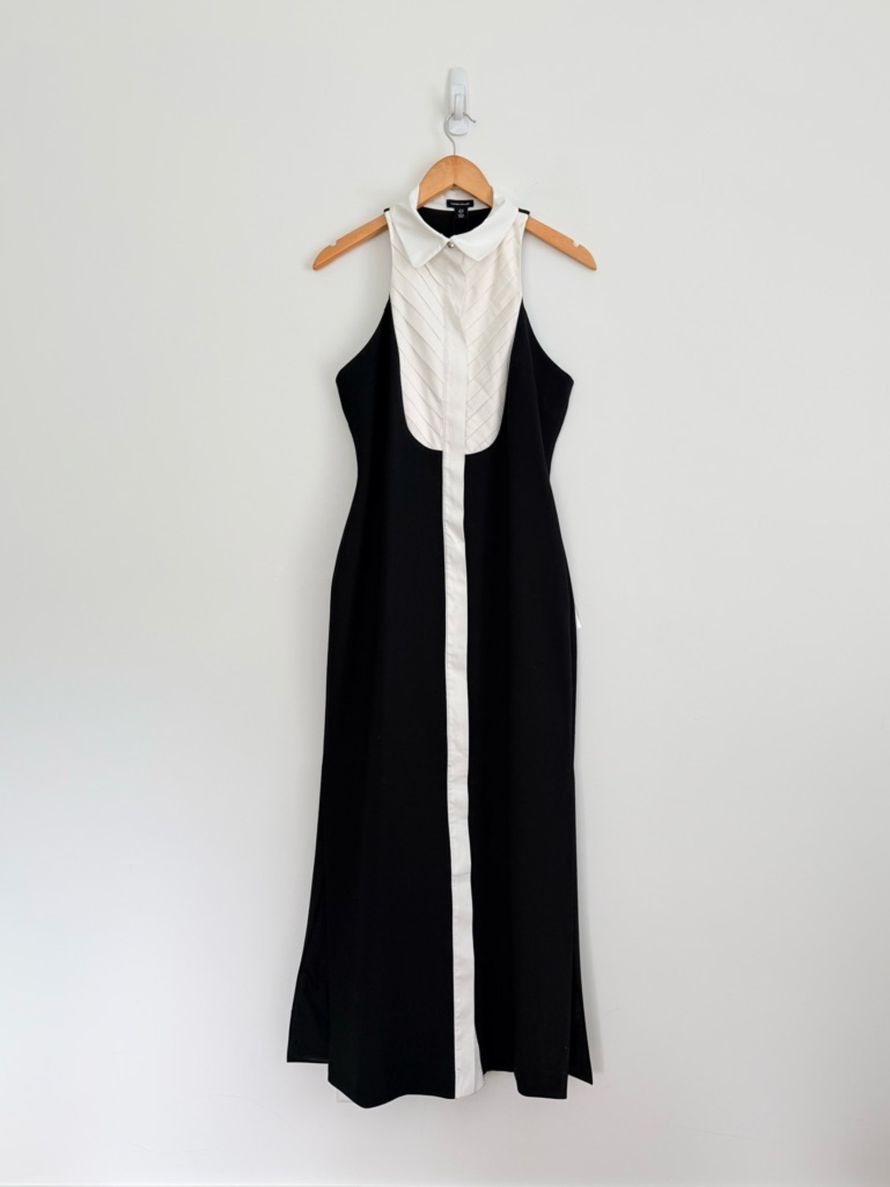 Karen Millen Tuxedo Halter Neck Dress NWT - Picture 5 of 11